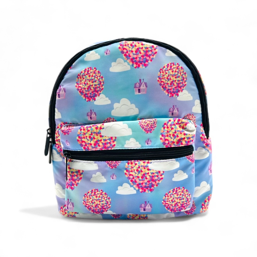 NEW Bioworld Disney Pixar Up Movie Balloon Up House Disney Love Mini Backpack